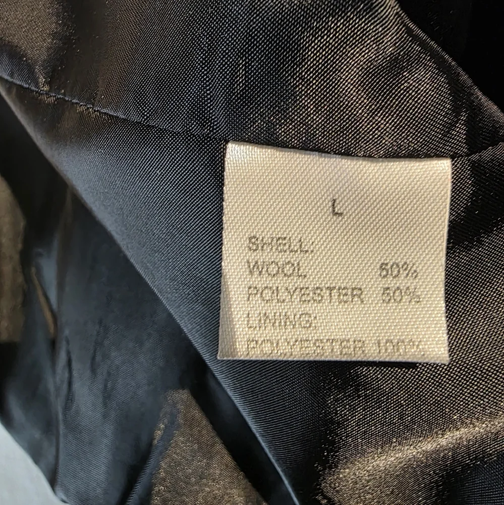 Ruth And Boaz Sophisticated Charcoal Wool Blend Suit Vest for Men L EUC 5 Button